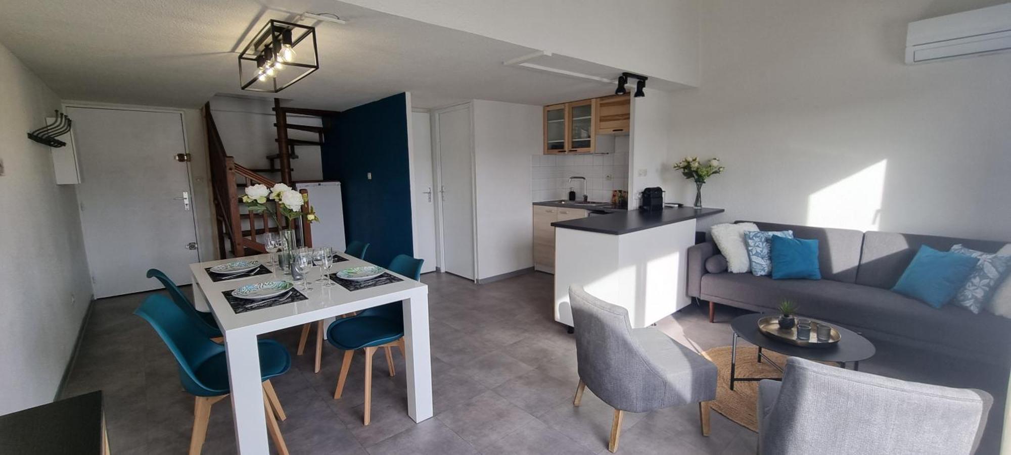 L'Ophelia Duplex Dernier Etage Balcon Centre Climatisation Apartment Sete Exterior photo