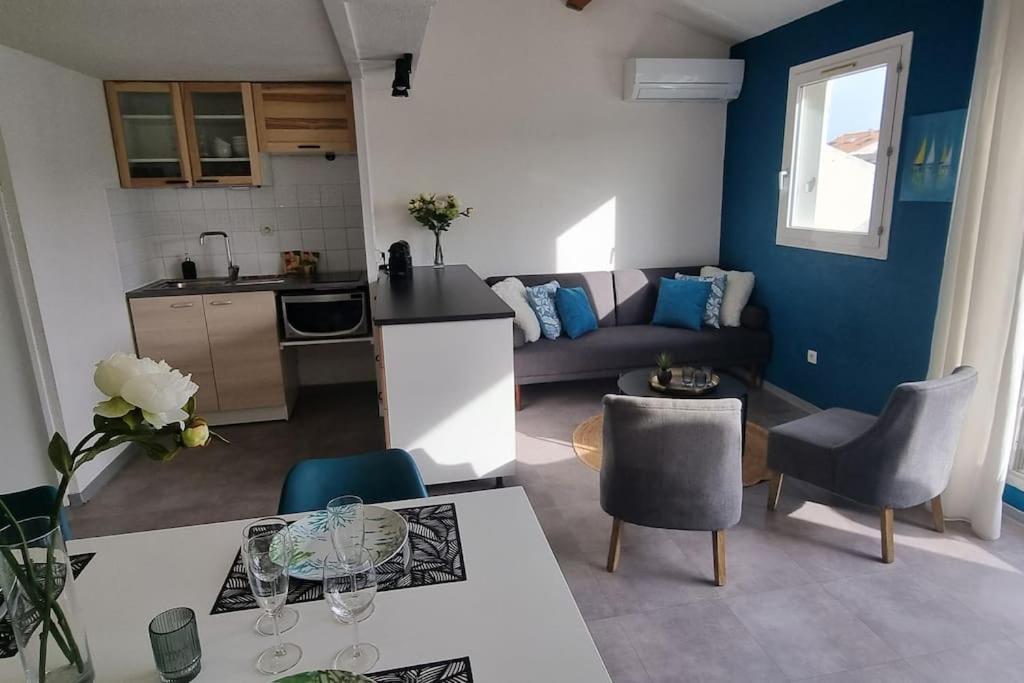 L'Ophelia Duplex Dernier Etage Balcon Centre Climatisation Apartment Sete Exterior photo